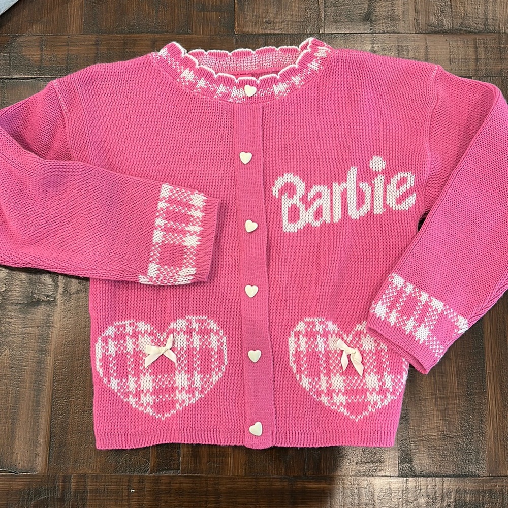 Vintage Kids 10/12 Barbie Sweater